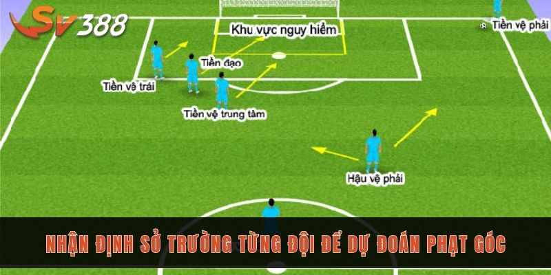 Nhận định sở trường từng đội để dự đoán phạt góc